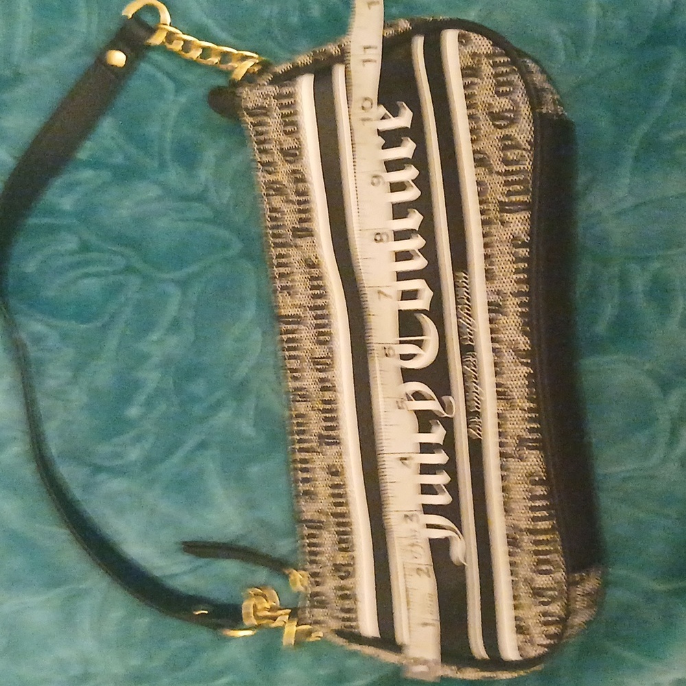 Juicy Couture Black And White Signature Hand Bag - Picture 12 of 15